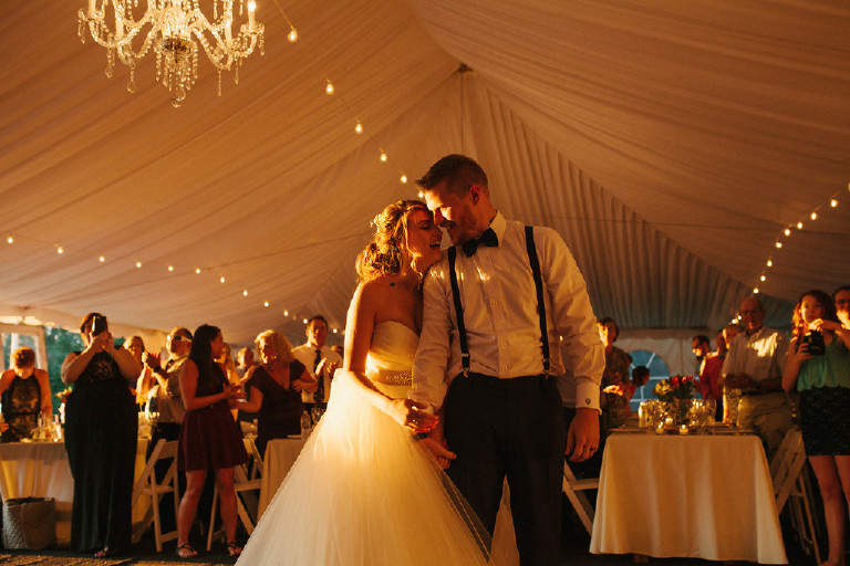 laughing and couple in love at Chimney Hill Estate wedding reception by Kasey Ivan Photography