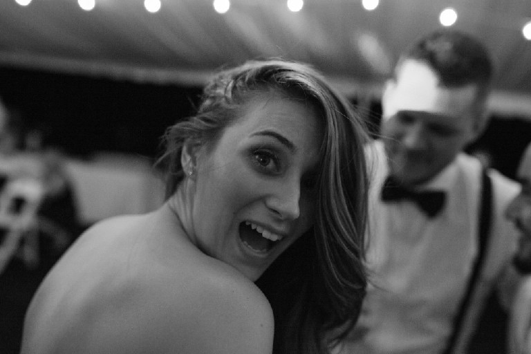bride and groom party during dance at Chimney Hill Estate wedding reception by Kasey Ivan Photography