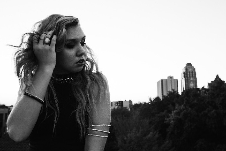 moody emo sunset rooftop senior photos in downtown south street philadelphia by Kasey Ivan Photography