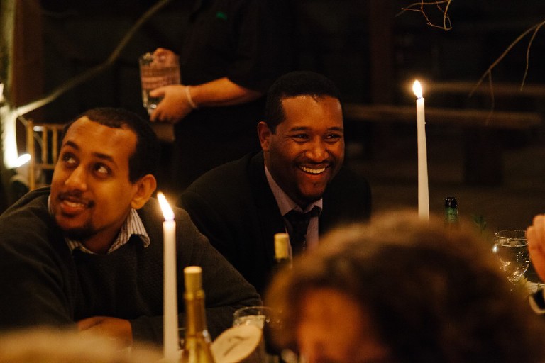 natural rustic barn african wedding reception at Windy Hollow Farm in the poconos by Kasey Ivan Photography