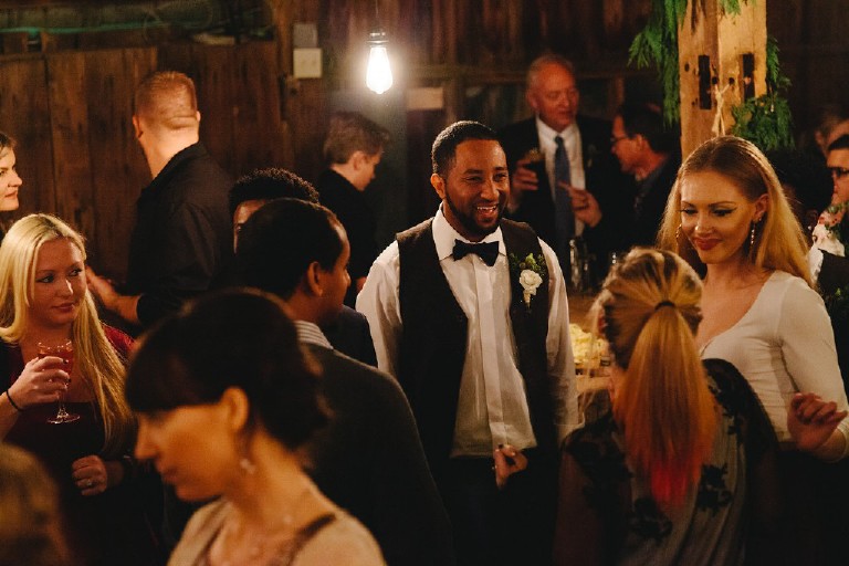 natural rustic barn african wedding reception at Windy Hollow Farm in the poconos by Kasey Ivan Photography
