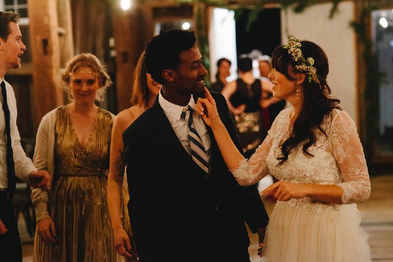 natural rustic barn african wedding reception at Windy Hollow Farm in the poconos by Kasey Ivan Photography