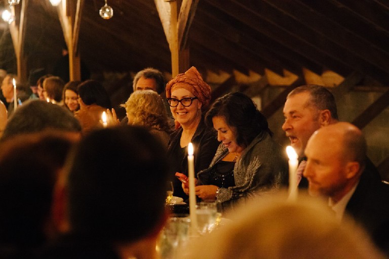 natural rustic barn african wedding reception at Windy Hollow Farm in the poconos by Kasey Ivan Photography