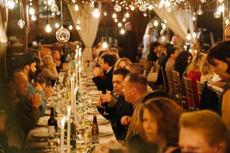natural rustic barn african wedding reception at Windy Hollow Farm in the poconos by Kasey Ivan Photography