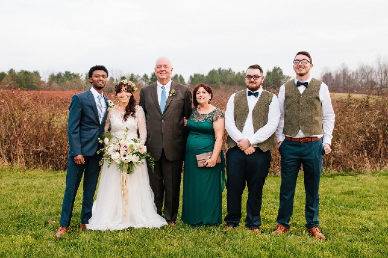 rustic african barn wedding at Windy Hollow Farm in the poconos by Kasey Ivan Photography