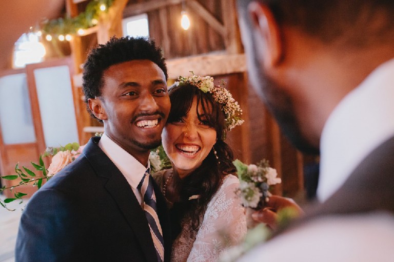 rustic african barn wedding at Windy Hollow Farm in the poconos by Kasey Ivan Photography