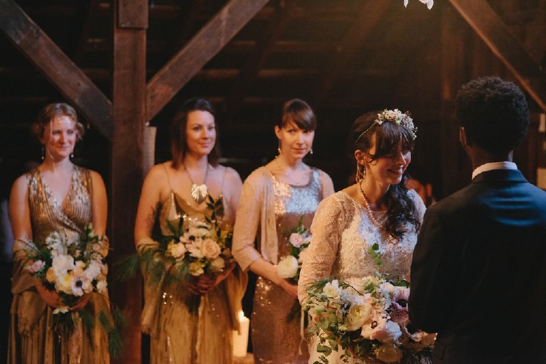 rustic african barn wedding at Windy Hollow Farm in the poconos by Kasey Ivan Photography