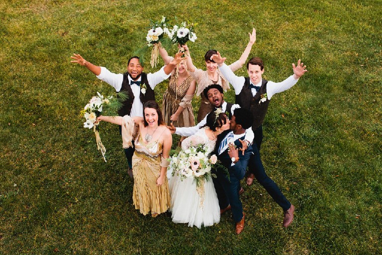 rustic african barn wedding at Windy Hollow Farm in the poconos by Kasey Ivan Photography