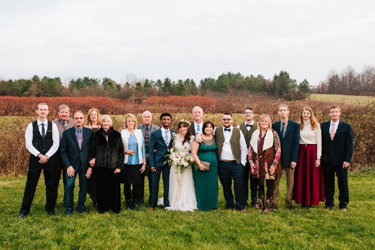rustic african barn wedding at Windy Hollow Farm in the poconos by Kasey Ivan Photography