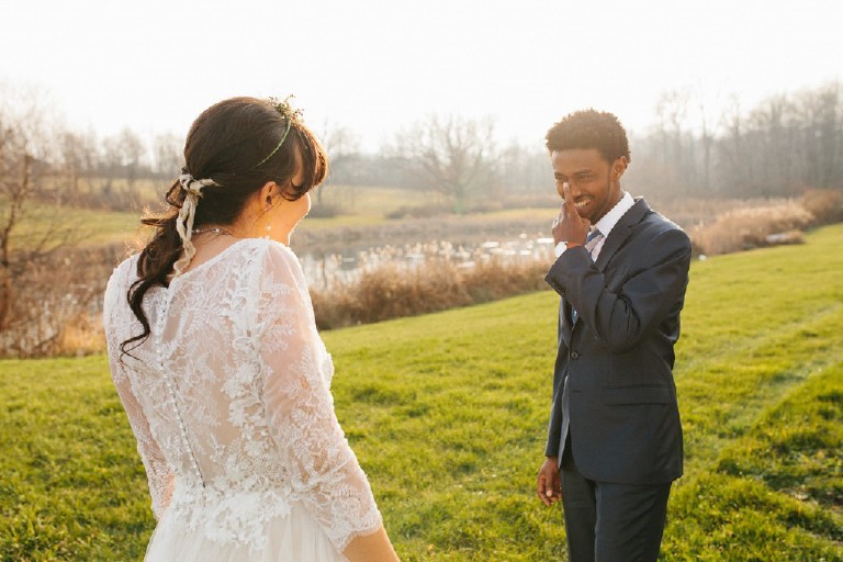 rustic african barn wedding at Windy Hollow Farm in the poconos by Kasey Ivan Photography