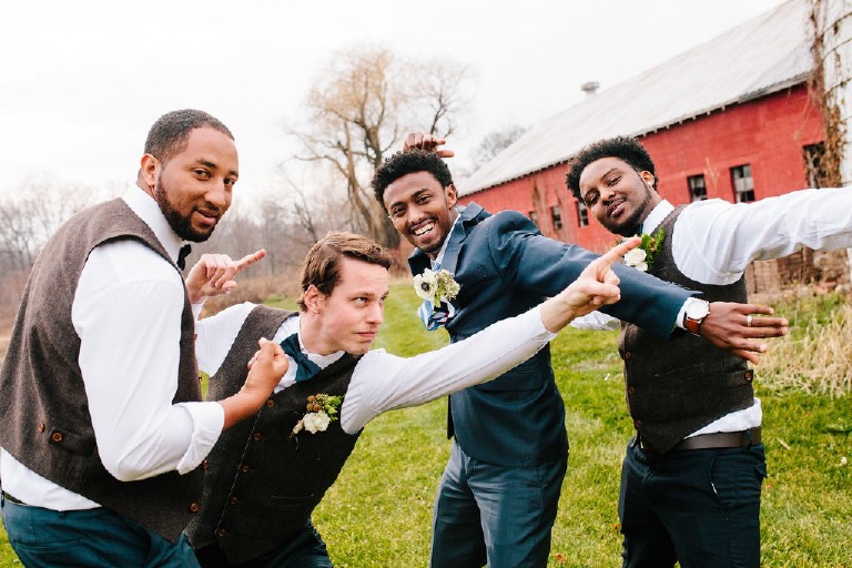 rustic african barn wedding at Windy Hollow Farm in the poconos by Kasey Ivan Photography