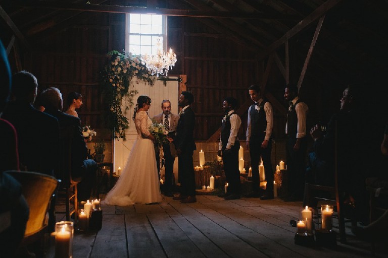 rustic african barn wedding at Windy Hollow Farm in the poconos by Kasey Ivan Photography