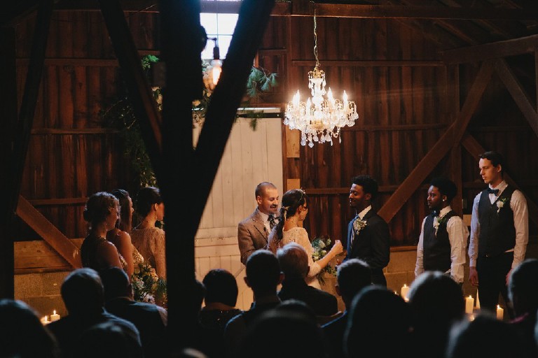 rustic african barn wedding at Windy Hollow Farm in the poconos by Kasey Ivan Photography