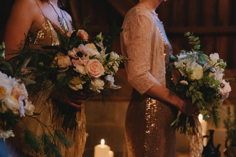 rustic african barn wedding at Windy Hollow Farm in the poconos by Kasey Ivan Photography
