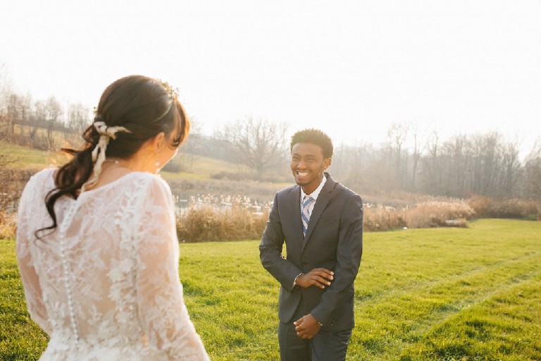 rustic african barn wedding at Windy Hollow Farm in the poconos by Kasey Ivan Photography