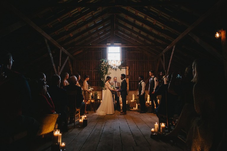 rustic african barn wedding at Windy Hollow Farm in the poconos by Kasey Ivan Photography