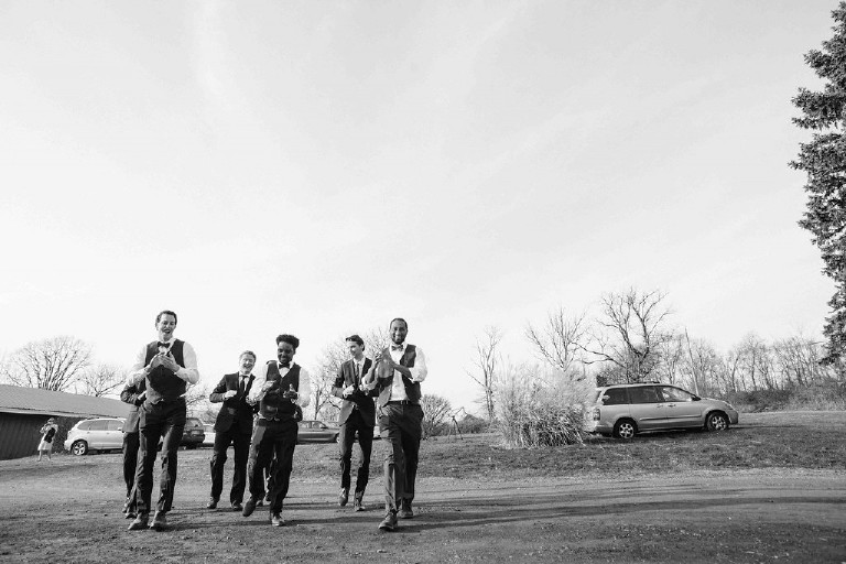 rustic african barn wedding at Windy Hollow Farm in the poconos by Kasey Ivan Photography