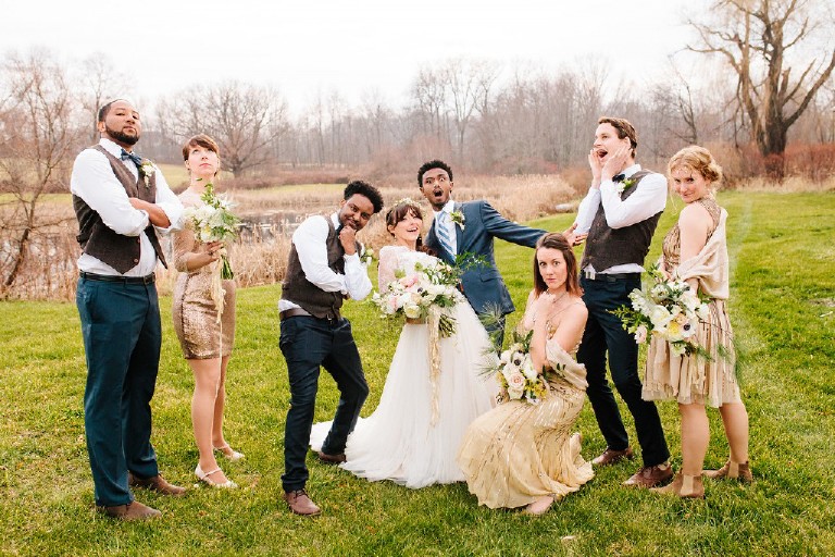 rustic african barn wedding at Windy Hollow Farm in the poconos by Kasey Ivan Photography