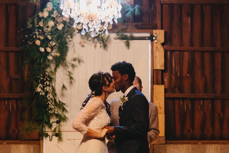 rustic african barn wedding at Windy Hollow Farm in the poconos by Kasey Ivan Photography