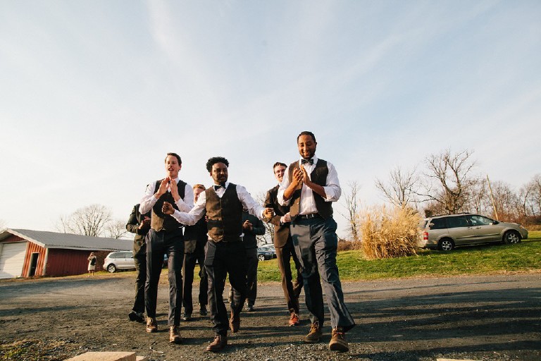 rustic african barn wedding at Windy Hollow Farm in the poconos by Kasey Ivan Photography