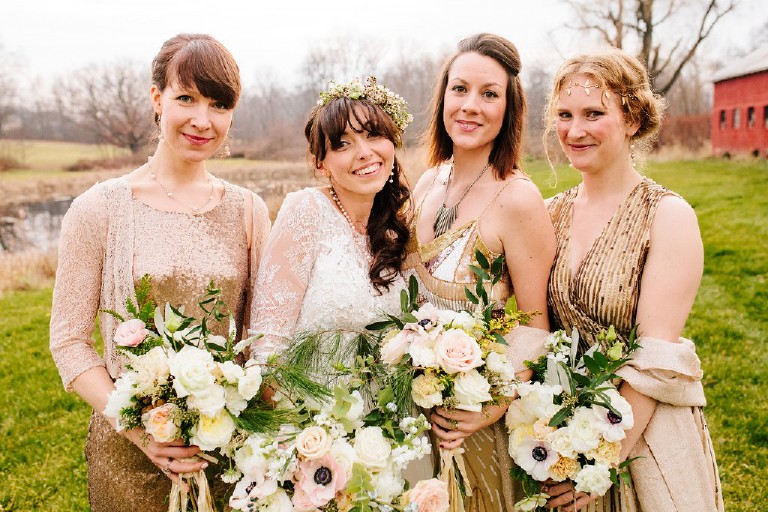 rustic african barn wedding at Windy Hollow Farm in the poconos by Kasey Ivan Photography