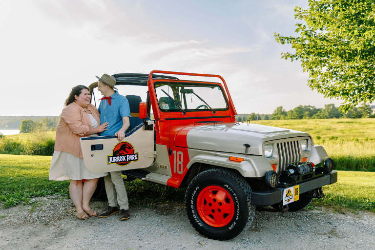 Jurassic Park Engagement Shoot Photos