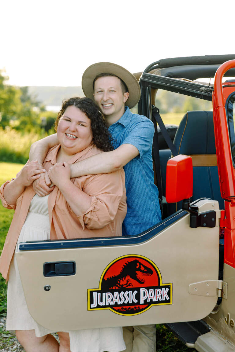 Jurassic Park Engagement Shoot Photos