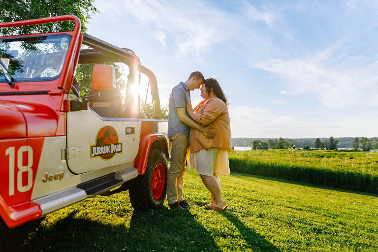 Jurassic Park Engagement Shoot Photos
